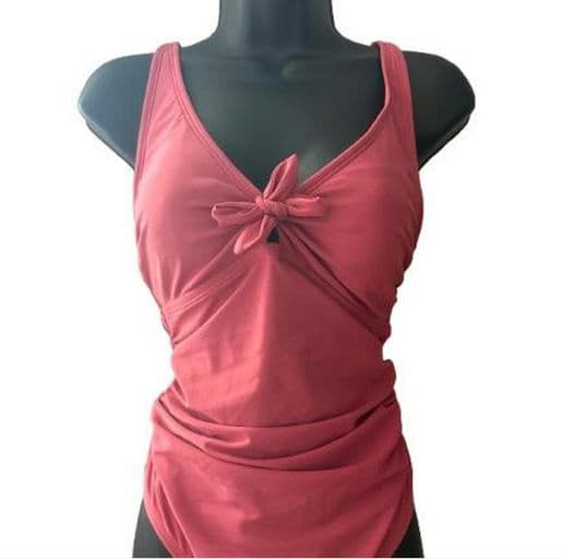 One piece Pink High coverage one suit
