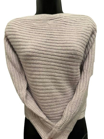 Cable-Knit Purple